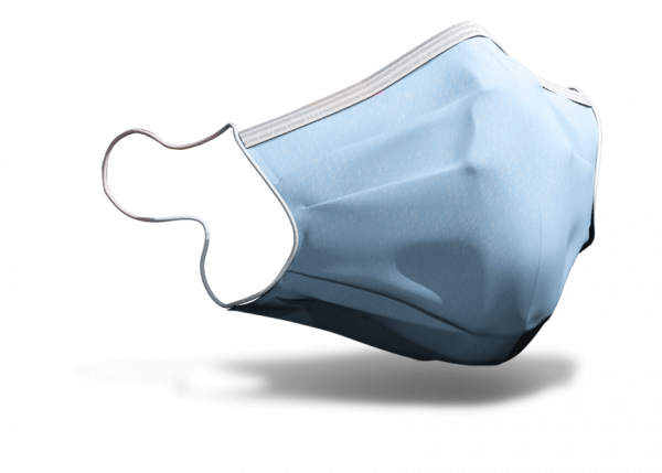 Medicom SafeMask Premier EARLOOP ústenka, modrá, 60 ks