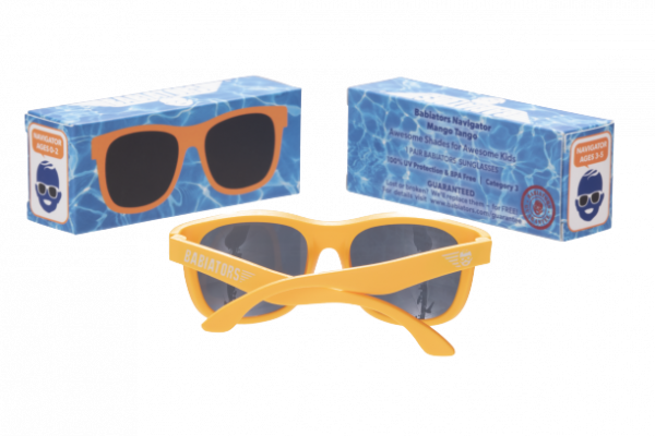 BABIATORS Navigator sluneční brýle, Mango Tango, 3-5 let