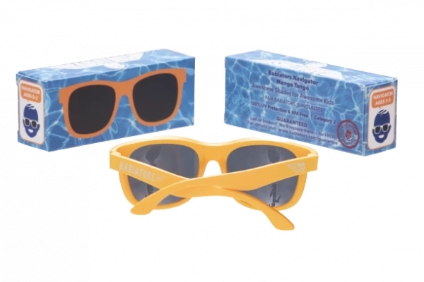 BABIATORS Navigator sluneční brýle, Mango Tango, 3-5 let