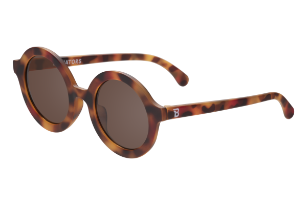 BABIATORS Original Round Classic Tortoise, sluneční brýle želvovina, 3-5 let