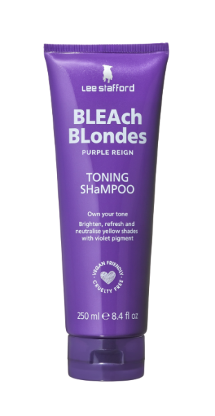Lee Stafford Bleach Blondes Purple Reign šampon pro dokonale blond vlasy, 250 ml