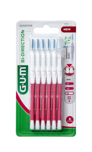 GUM BI-DIRECTION ULTRA mezizubní kartáčky 1,2 mm, ISO 3, 6 ks