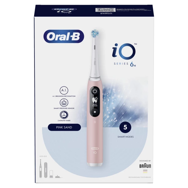 Oral-B iO Series 6 Pink elektrický zubní kartáček