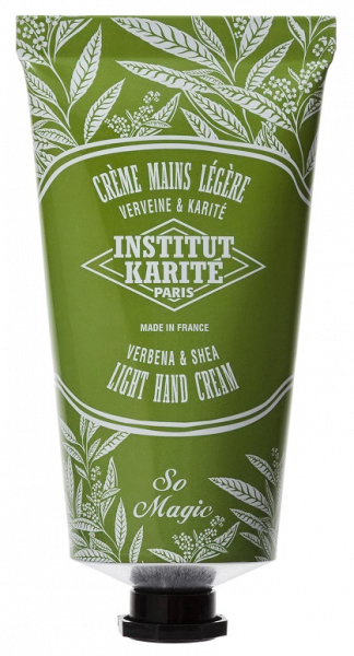 Institut Karite Light Shea hand cream Lehký krém na ruce s vůní verbeny, 75 ml