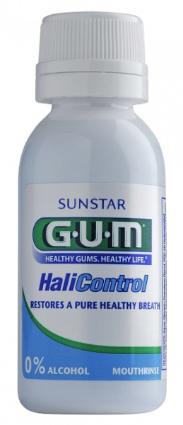 GUM HaliControl ústní voda (výplach) proti špatnému dechu CPC 0,07 %, 30 ml