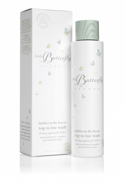 Little Butterfly Baby Bubbles in the Breeze mycí gel, 200 ml