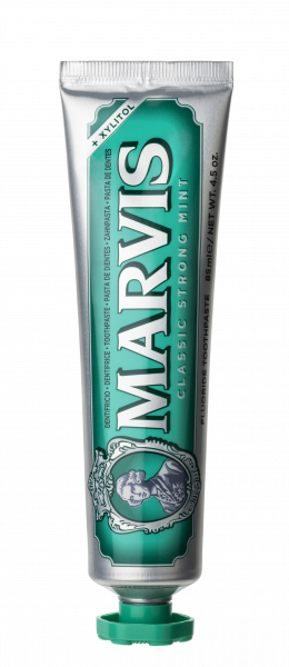 MARVIS Classic Strong Mint zubní pasta s xylitolem, 85 ml