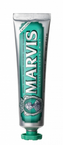MARVIS Classic Strong Mint zubní pasta s xylitolem, 85 ml