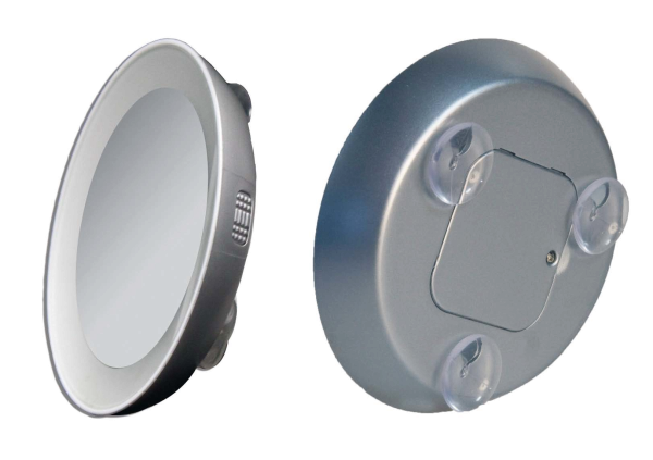 Tweezerman LED Lighted 15x Mirror zvětšovací zrcátko se světlem