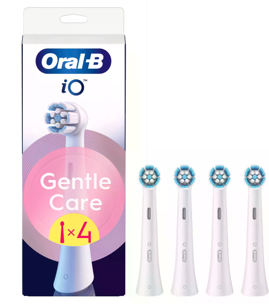 Oral-B iO Gentle Care White náhradní hlavice, 4 ks