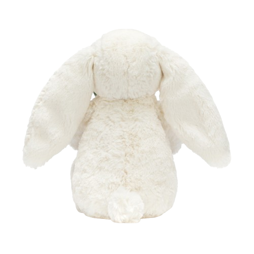 Jellycat Krémový králíček s květinou