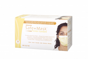 Medicom Safe Mask Premier Standard ústenka, světle žlutá, 50 ks