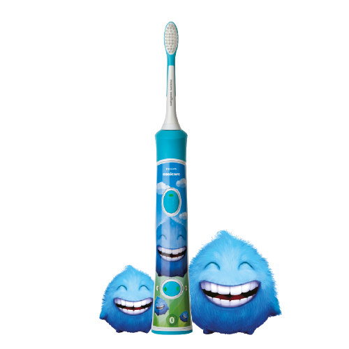 Philips Sonicare for Kids HX6322/04 Sonický elektrický zubní kartáček pro děti s připojením Bluetooth