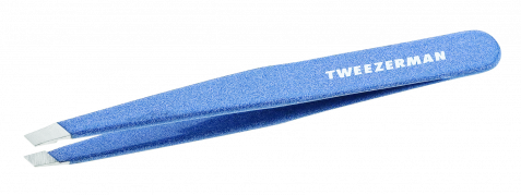 Tweezerman Slant Granite Sky pinzeta jeansově modrá