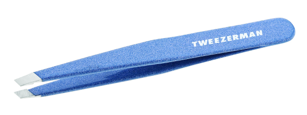 Tweezerman Slant Granite Sky pinzeta jeansově modrá