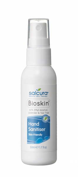 Salcura Bioskin Hand Sanitiser Skin-friendly antibakteriální sprej, 50 ml