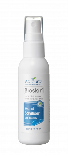 Salcura Bioskin Hand Sanitiser Skin-friendly antibakteriální sprej, 50 ml