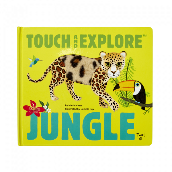 Džungle - hmatová knížka