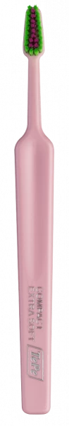 TePe Colour Compact x-soft, zubní kartáček, světle růžový