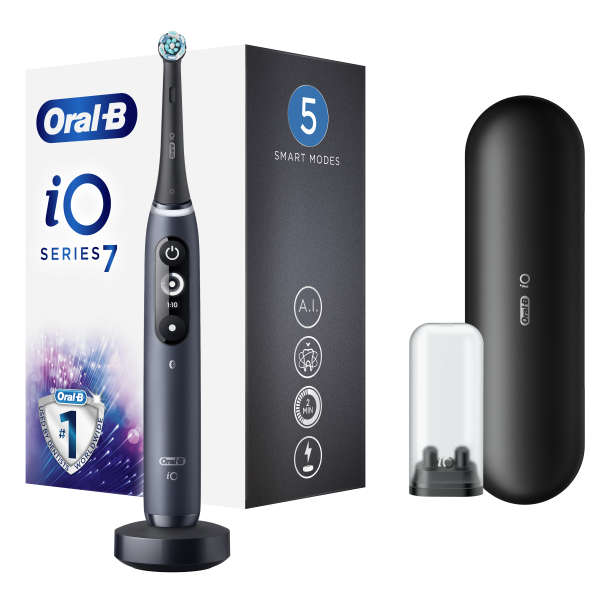 Oral-B iO7 Series Black Onyx elektrický zubní kartáček
