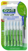 GUM TRAV-LER mezizubní kartáček s chlorhexidinem, kónický, ISO 3, 1,1 mm, 6 ks