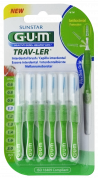 GUM TRAV-LER mezizubní kartáček s chlorhexidinem, kónický, ISO 3, 1,1 mm, 6 ks