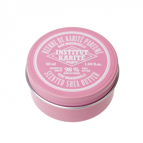 Institut Karité 98% bambucké máslo Růže, 50 ml