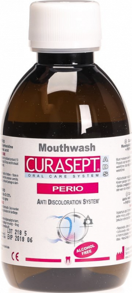 Curaprox Curasept ADS PERIO ústní voda s CHX 0,12%, 200 ml