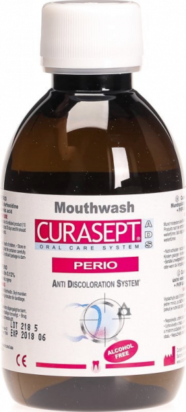 Curaprox Curasept ADS PERIO ústní voda s CHX 0,12%, 200 ml