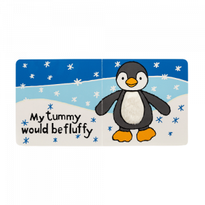 Jellycat Hmatová kniha tučňák 15 cm