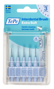 TePe Extra soft mezizubní kartáčky 0,6 mm, světle modré, 6 ks