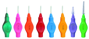 Tandex Flexi mezizubní kartáčeky žluté 0,7 mm, 25 ks + krytek