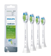 Philips Sonicare Optimal White HX6064/10 Standardní velikost hlavice sonického kartáčku, 4 ks