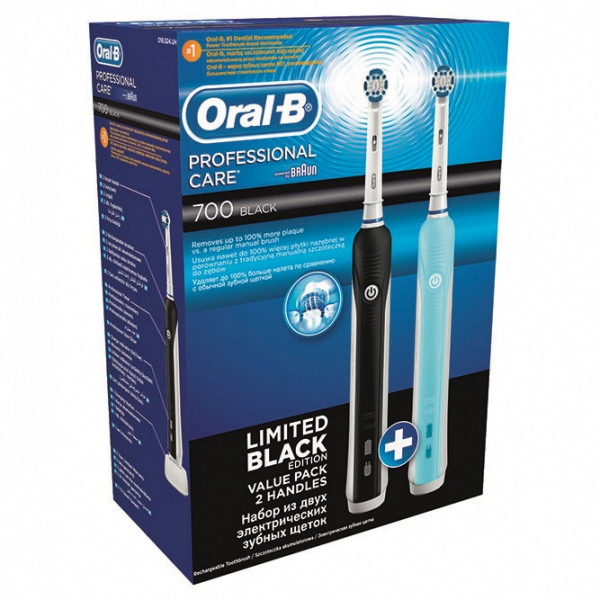 Oral-B Professional Care DUO PACK PC 700 Black + PC 500