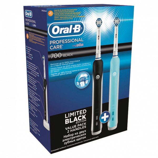 Oral-B Professional Care DUO PACK PC 700 Black + PC 500