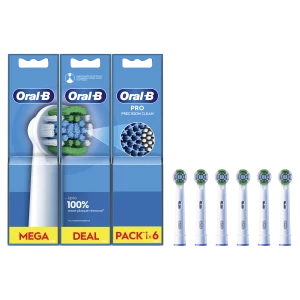 Oral-B Precision Clean EB 20-6, náhradní hlavice, 6 ks