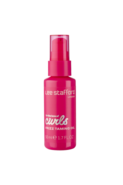 Lee Stafford For The Love Of Curls Frizz Taming Oil, Vyhlazující olej pro kudrnaté a vlnité vlasy, 50 ml