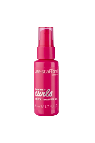Lee Stafford For The Love Of Curls Frizz Taming Oil, Vyhlazující olej pro kudrnaté a vlnité vlasy, 50 ml