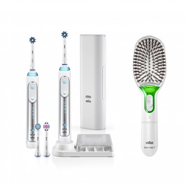 Oral-B Genius Series 8900 2 těla + Braun Satin Hair 7 BR750 ZDARMA
