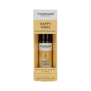 Tisserand Happy Vibes směs olejů v kuliččce pro dobrou náladu, 10 ml