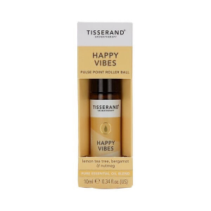 Tisserand Happy Vibes směs olejů v kuliččce pro dobrou náladu, 10 ml