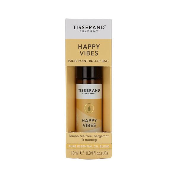 Tisserand Happy Vibes směs olejů v kuliččce pro dobrou náladu, 10 ml
