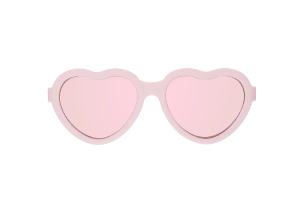 BABIATORS Original Hearts Ballerina Pink, sluneční zrcadlové brýle, růžové, 0-2 let