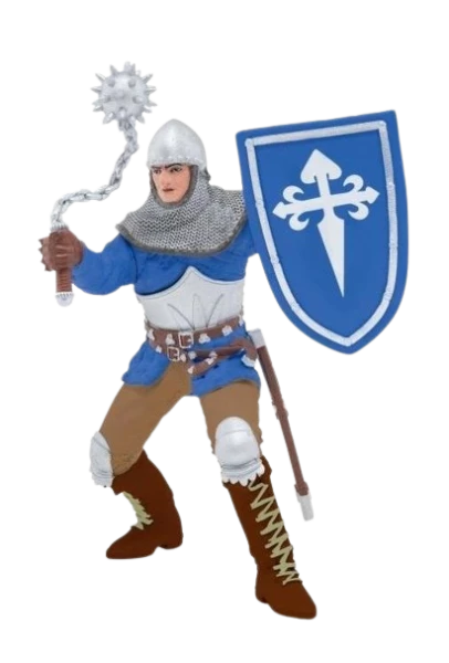 Rytíř s řemdihem a  štítem