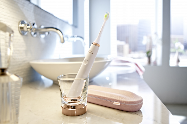 Philips Sonicare DiamondClean Rose Gold HX9312/04, sonický kartáček