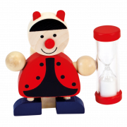 Přesýpací hodiny se stojánkem na kartáček