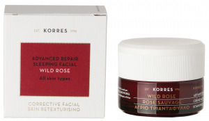 KORRES Wild Rose - regenerační noční péče, 40 ml