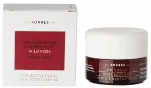 KORRES Wild Rose - regenerační noční péče, 40 ml