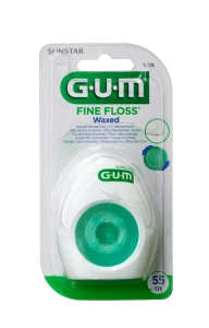 GUM Fine Floss zubní nit voskovaná, 55 m