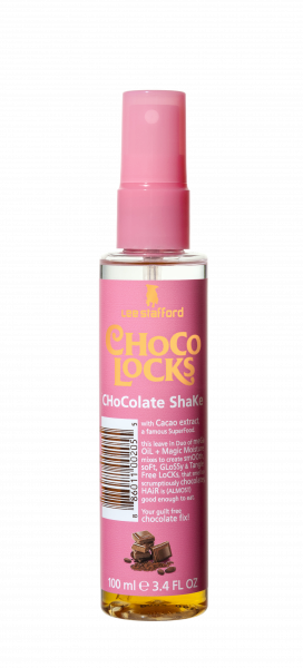 Lee Stafford Choco Locks Chocolate Shake, olej na vlasy s vůní čokolády, 100 ml